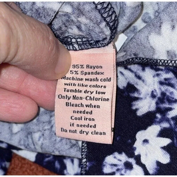 Juicy Couture  Size XXL Dress Blue White Floral Hi Low Maxi Flutter Sleeve NEW - Picture 8 of 10